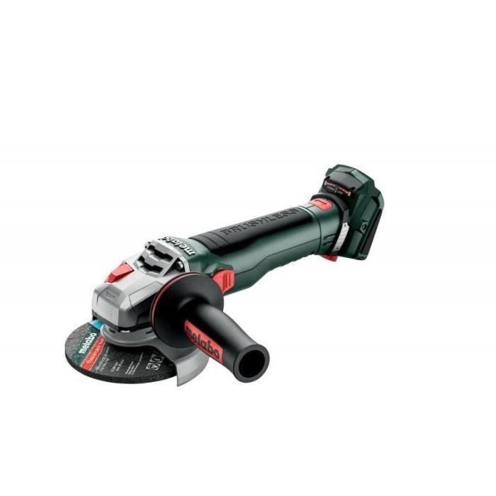 Amoladora angular de batería - METABO - WB 18 LT BL 11-125 Quick - 18V - MetaBOX 165 L Amoladora angular de batería - METABO - WB 18 LT BL 11-125 Quick - 18V - MetaBOX 165 L