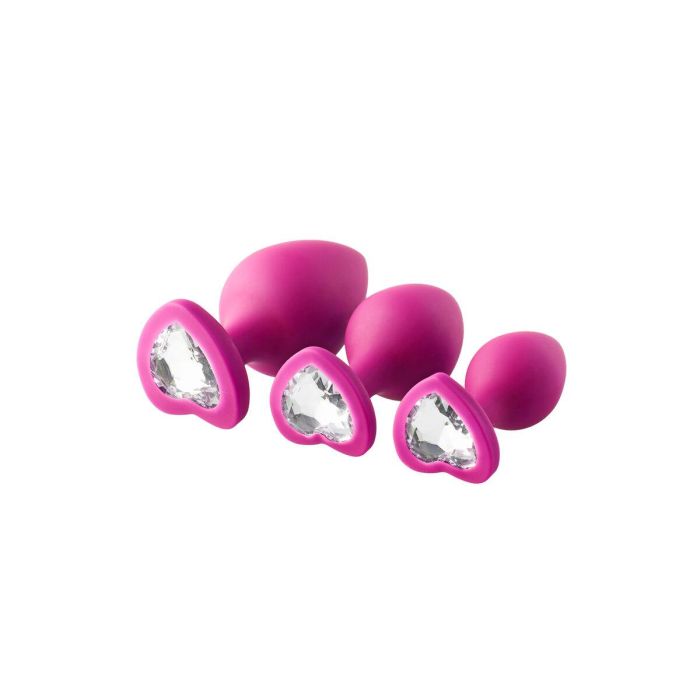 Plug Anal Dream Toys Flirts Rosa 3 Piezas Plug Anal Dream Toys Flirts Rosa 3 Piezas