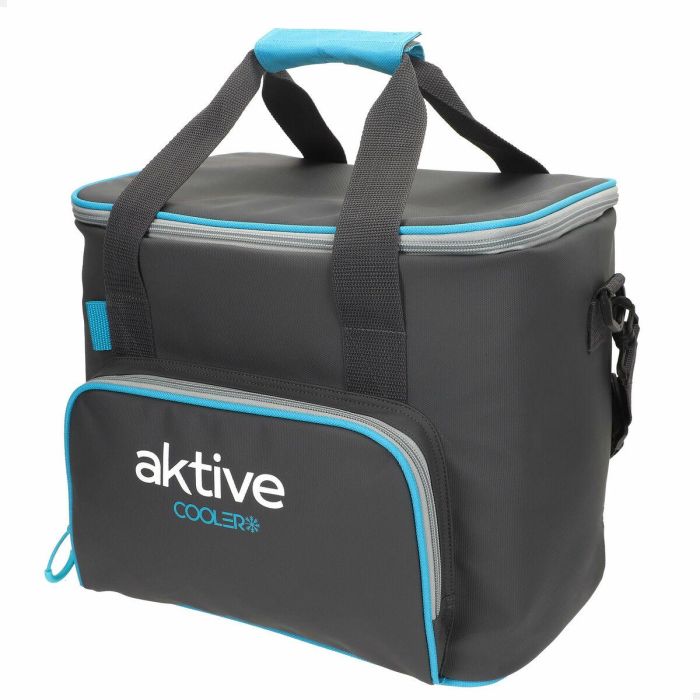 Nevera Portátil Aktive 20 L 32 x 28 x 23 cm Negro (4 Unidades) 6 Nevera Portátil Aktive 20 L 32 x 28 x 23 cm Negro (4 Unidades) 6