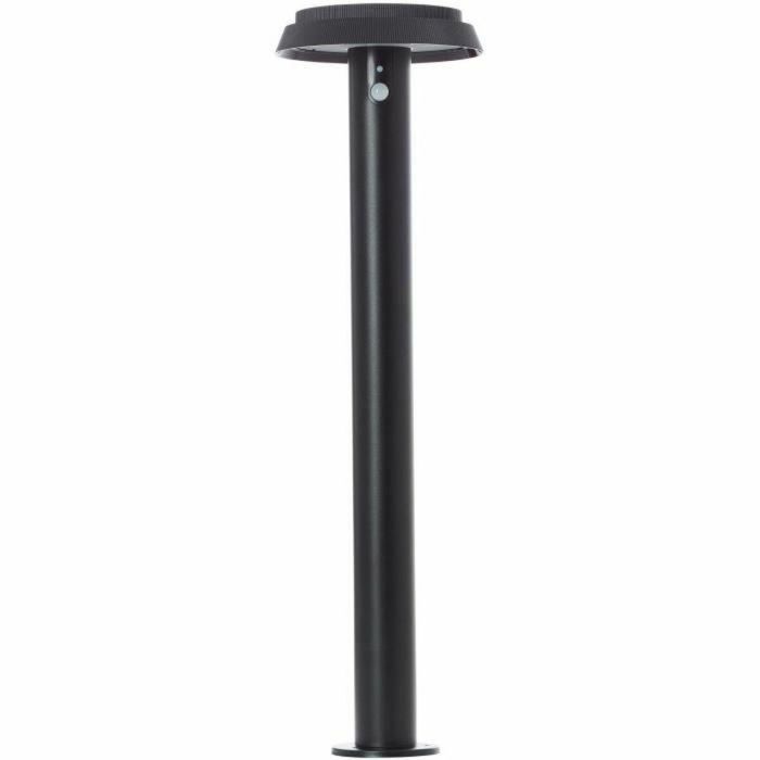 Poste de exterior - BRILLIANT - ALVERO - LED y solar - Detector de movimiento - Metal y plástico - 4 W - Negro 2