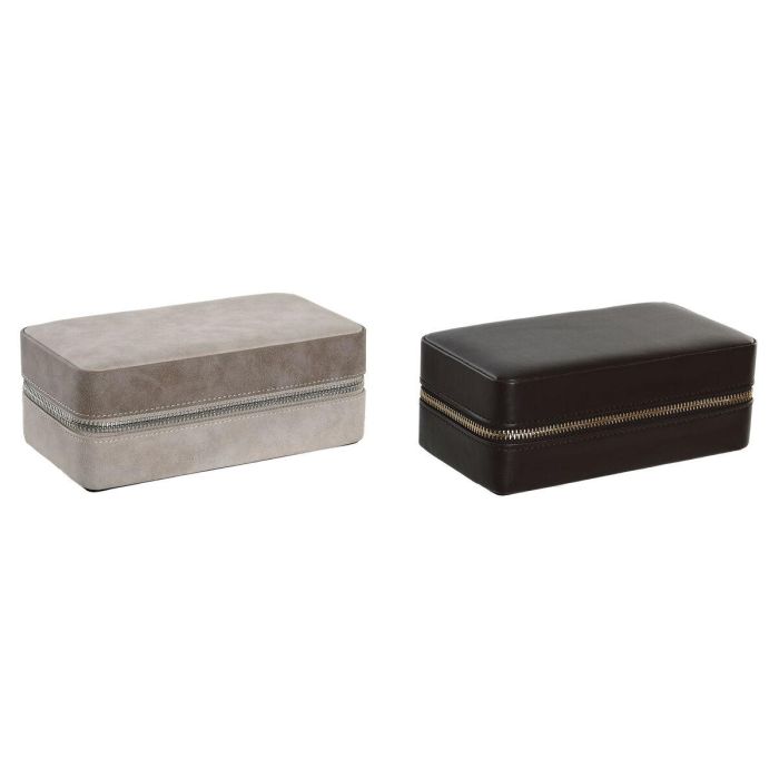 Regalo Tradicional DKD Home Decor Gris Claro Marron Oscuro 10.5 x 7 x 19.5 cm Set de 6 (2 Unidades) 3 Regalo Tradicional DKD Home Decor Gris Claro Marron Oscuro 10.5 x 7 x 19.5 cm Set de 6 (2 Unidades) 3
