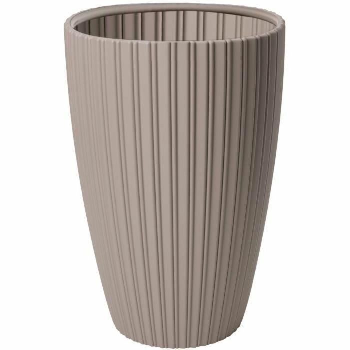 Maceta - Garden ID - Fancy - 40 x 58 cm - Para jardín, balcones o interiores - Taupe