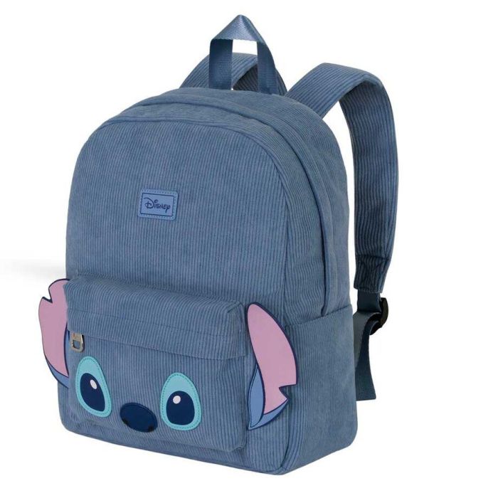 Disney Lilo y Stitch Mochila Roy Sight Azul - Urbana de Pana con Compartimento Acolchado 3 Disney Lilo y Stitch Mochila Roy Sight Azul - Urbana de Pana con Compartimento Acolchado 3