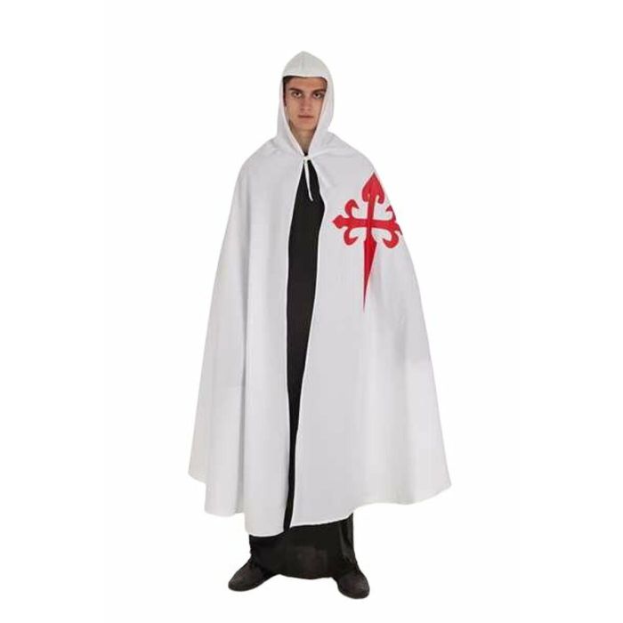 Disfraz adulto capa santiago blanca talla l Disfraz adulto capa santiago blanca talla l