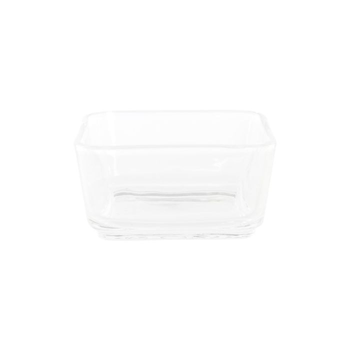 DKD Home Decor Tabla Aperitivo Basicos Cristal y Bambu Natural Set 7 Piezas 21 x 6 x 32 cm 2