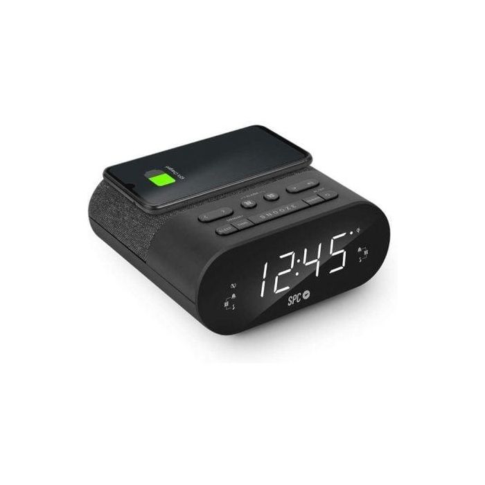 Reloj Despertador con Cargador Inalámbrico SPC 1 (1 unidad) 1