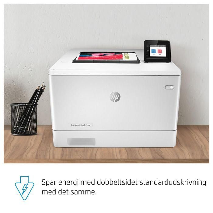HP Color LaserJet Pro M454dw Impresora Laser, 600 x 600dpi, 28ppm, WiFi