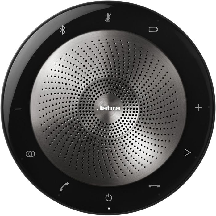 Jabra Speak 710 UC – Altavoz Manos Libres Universal USB/Bluetooth Negro-Plata 0 Jabra Speak 710 UC – Altavoz Manos Libres Universal USB/Bluetooth Negro-Plata 0