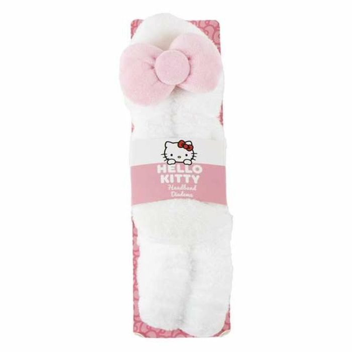 Cerdá Turbante de Maquillaje Hello Kitty Blanco para Niñas (Edad Mínima 3 Años)