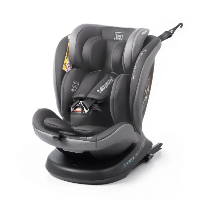 Babyauto BAB8435593703373 Silla de coche Grupo 0/1/2/3 I-Size Plus 40-150 cm Isofix Giratoria Reclinable Reductor Gris 0 Babyauto BAB8435593703373 Silla de coche Grupo 0/1/2/3 I-Size Plus 40-150 cm Isofix Giratoria Reclinable Reductor Gris 0