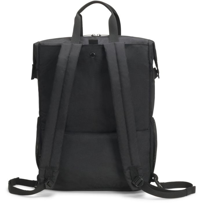 DICOTA Eco Backpack Dual GO Mochila para Portátil 13-15.6" Negro de PET Reciclado con Compartimento para Tablet y Bolsillo Frontal 4 DICOTA Eco Backpack Dual GO Mochila para Portátil 13-15.6" Negro de PET Reciclado con Compartimento para Tablet y Bolsillo Frontal 4