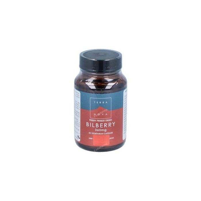 TERRANOVA Mirtilo (Vaccinium myrtillus) 360mg 50Vcap. Ayuda función ocular y circulación
