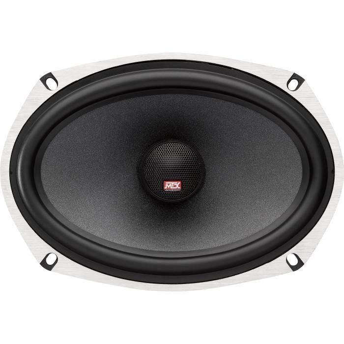 MTX TX669C Altavoces coaxiales 16x23cm 6x9 2 vías 120W RMS 4O chasis de aluminio tweeter de neodimio bobina domo de seda TSV TIL 3