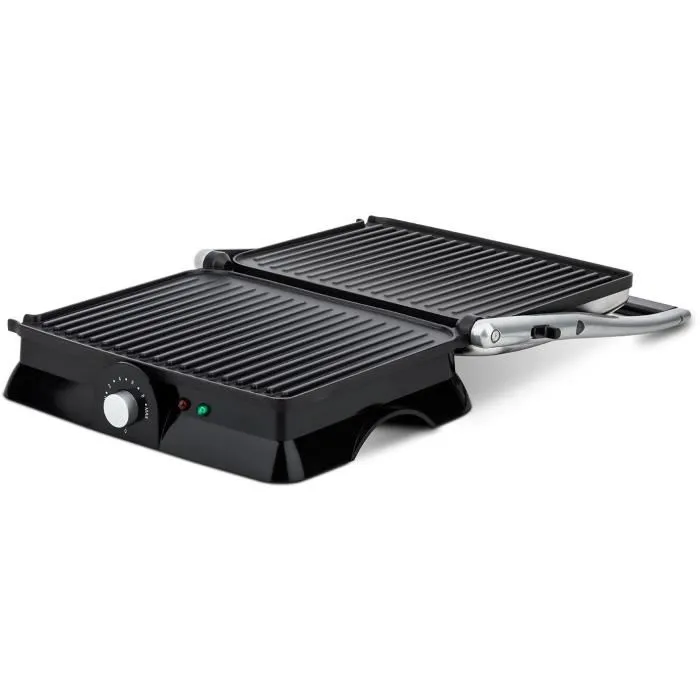 Hkoenig Plancha Eléctrica para Carne GR20 - 2000W, Acero Inoxidable y Negro 3 Hkoenig Plancha Eléctrica para Carne GR20 - 2000W, Acero Inoxidable y Negro 3