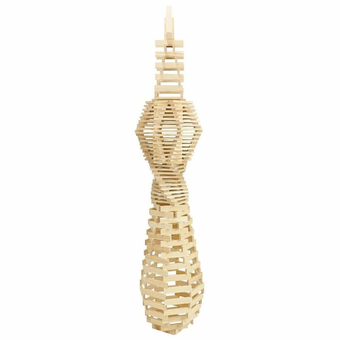 Jeujura Técap Classic - Juego de Construcción de Tableros de Madera Natural - 300 Piezas en Barril Cartón - Mixto, +3 Años 1 Jeujura Técap Classic - Juego de Construcción de Tableros de Madera Natural - 300 Piezas en Barril Cartón - Mixto, +3 Años 1