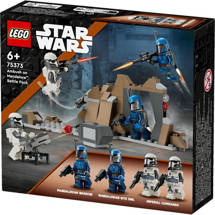 Lego Star Wars Juego de Construcción Pack de Combate: Emboscada en Mandalore™ Edad 6+ 11 Lego Star Wars Juego de Construcción Pack de Combate: Emboscada en Mandalore™ Edad 6+ 11