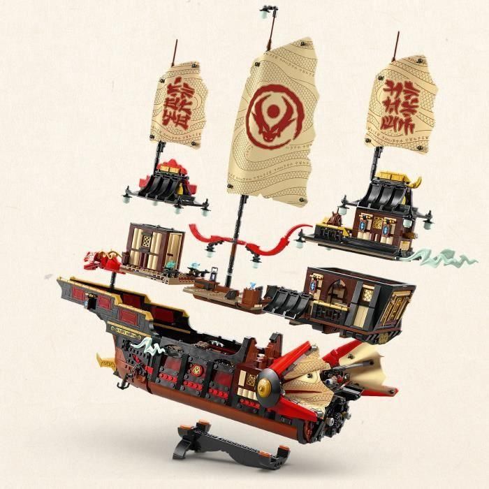LEGO NINJAGO 71848 El Templo de la Recompensa - Set de construcción para niños a partir de 14 años - Barco 2 LEGO NINJAGO 71848 El Templo de la Recompensa - Set de construcción para niños a partir de 14 años - Barco 2
