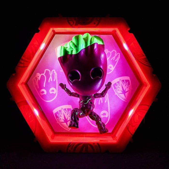 Wow! Pod Figura Marvel Groot con Sensor de Movimiento y Luz 2