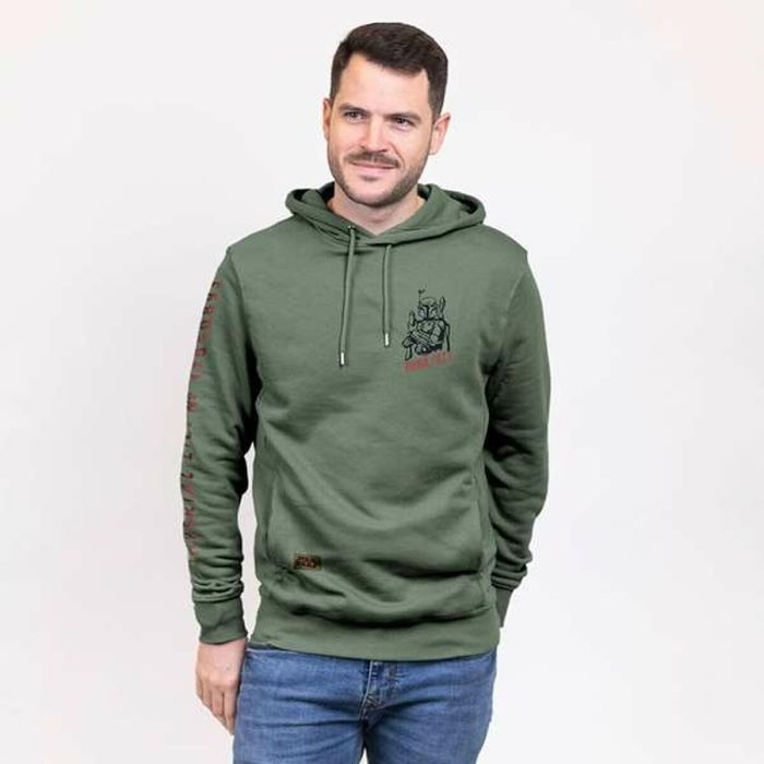 Sudadera con capucha cotton brushed the mandalorian talla XXL 1 Sudadera con capucha cotton brushed the mandalorian talla XXL 1