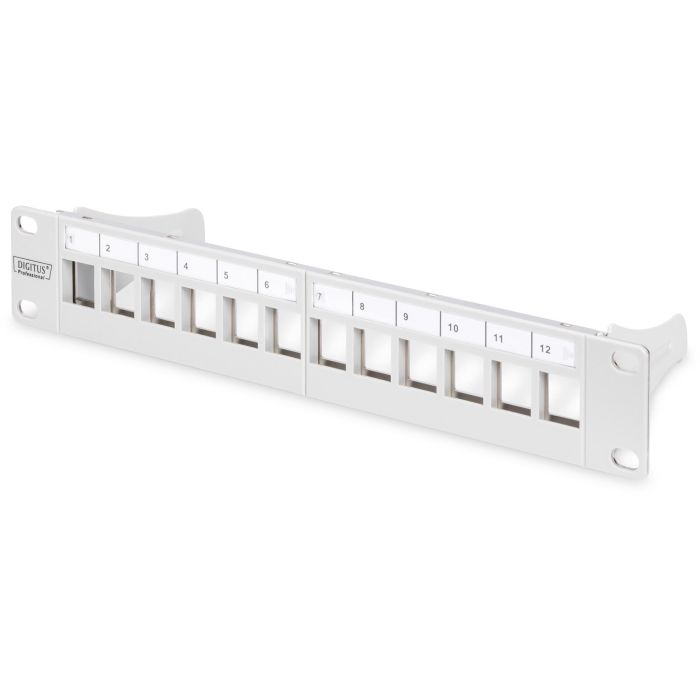 DIGITUS Patchpanel 12-Port Modular 0 DIGITUS Patchpanel 12-Port Modular 0