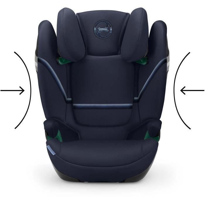 Silla de coche CYBEX SOLTUION S2 i-Fix - Grupo 2/3 - Cinturón de seguridad - Orientada hacia la marcha - Azul Océano 4 Silla de coche CYBEX SOLTUION S2 i-Fix - Grupo 2/3 - Cinturón de seguridad - Orientada hacia la marcha - Azul Océano 4