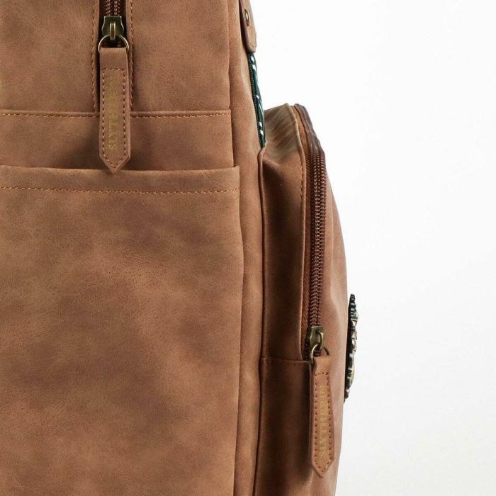 Mochila Casual Harry Potter Marrón Moderno 27 x 44 x 11 cm 4