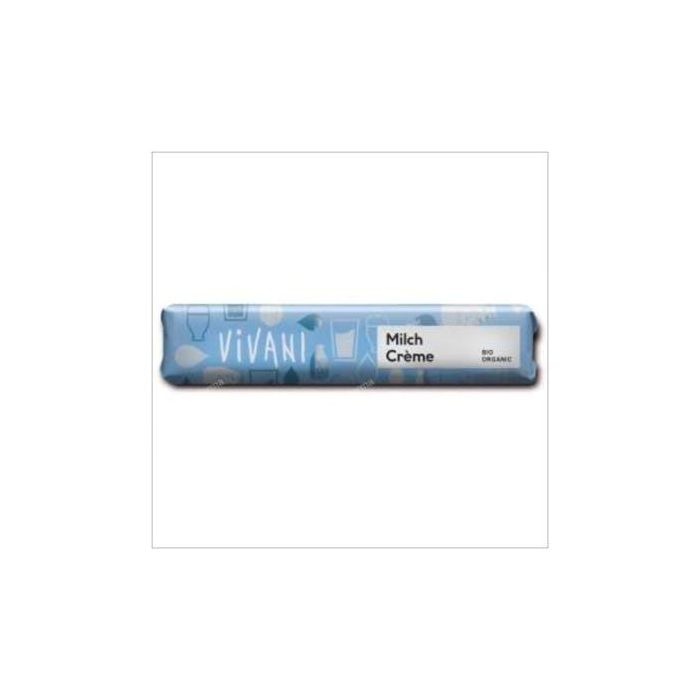 VIVANI Barrita de Chocolate con Crema de Leche 18Ud BIO Plastic Free Rainforest