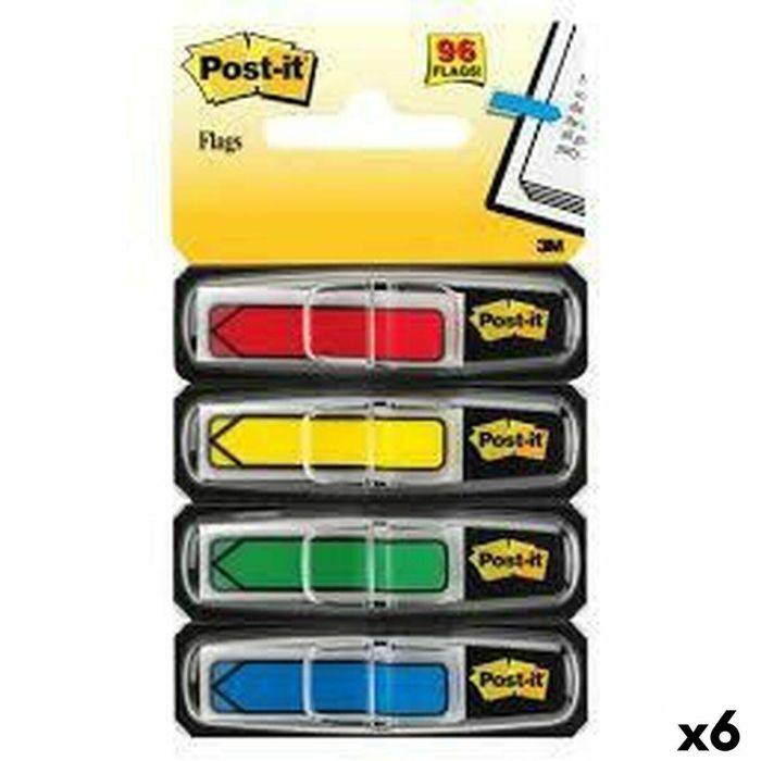 Set de Notas Adhesivas Post-it Index Multicolor 12 x 43,1 mm (6 Unidades) 0 Set de Notas Adhesivas Post-it Index Multicolor 12 x 43,1 mm (6 Unidades) 0