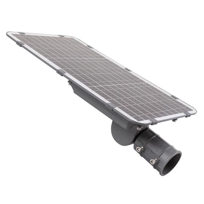 Farola LED Solar 200W 5000K Panel 6V 20W Batería 20Ah Sensor/Control Remoto [HO-STR100W-SL04-CW] 2