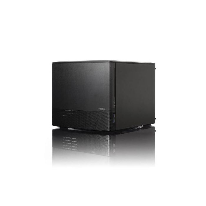 Fractal Design NODE 804 Cubo Negro PC con Ventiladores 120mm, Soporte para 2.5/3.5", Micro ATX - FD-CA-NODE-804-BL-W 13