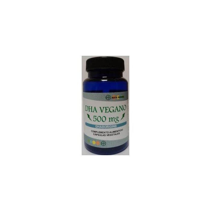ALFA HERBAL Dha Vegano 500 mg 30 Perlas