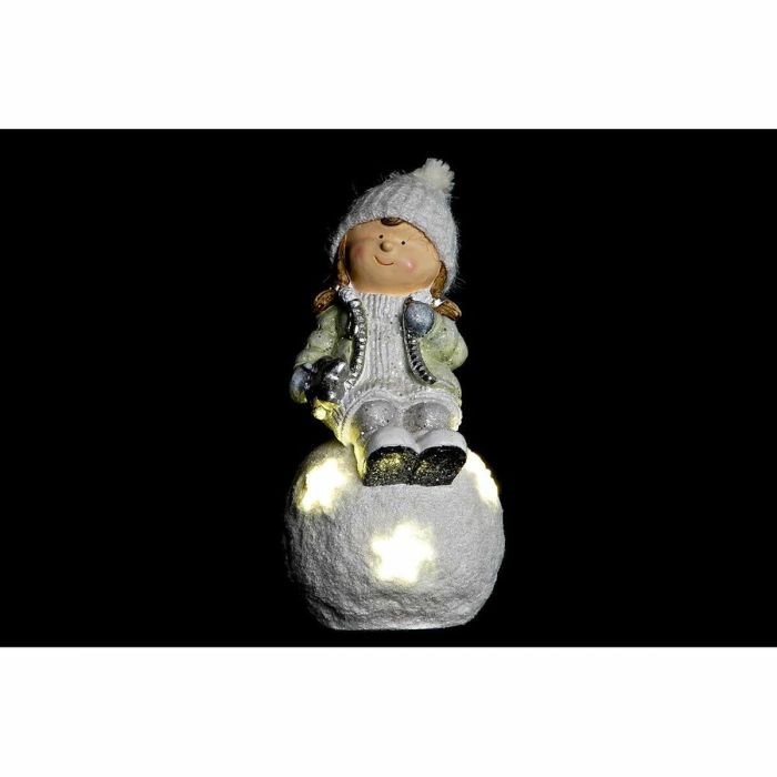 Figura Navidad Moderna DKD Home Decor Azul Verde 20 x 39 x 21.5 cm (2 Unidades) 3 Figura Navidad Moderna DKD Home Decor Azul Verde 20 x 39 x 21.5 cm (2 Unidades) 3