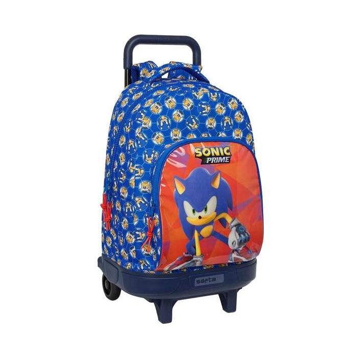 Mochila gde. c/ruedas compact extraible sonic "prime" 33x45x22 cm Mochila gde. c/ruedas compact extraible sonic "prime" 33x45x22 cm