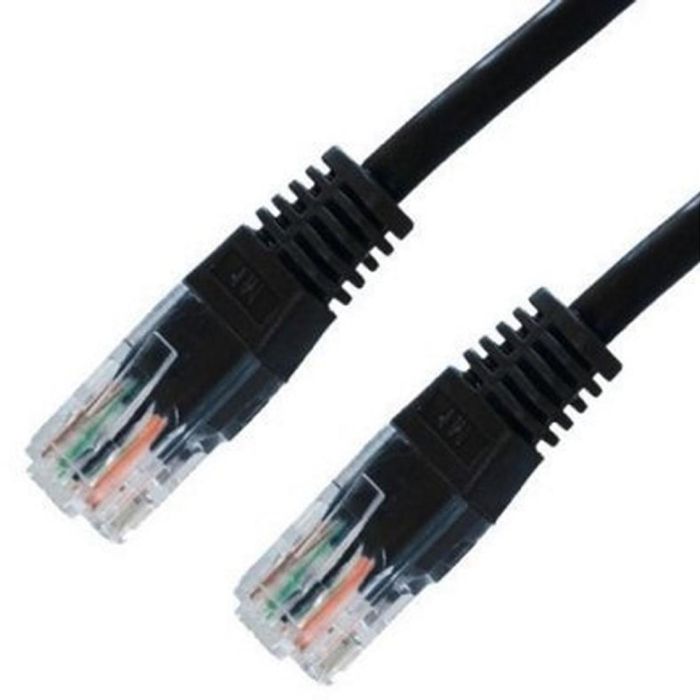 Cable de Red RJ45 UTP Nanocable 10.20.0401-BK/ Cat.6/ 1m/ Negro Cable de Red RJ45 UTP Nanocable 10.20.0401-BK/ Cat.6/ 1m/ Negro