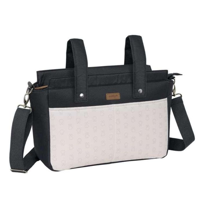 Bolso Adaptable Carrito De Bebe Safta Reciclado Y Repelente Miffy Mum Moon 260x460x150 mm Bolso Adaptable Carrito De Bebe Safta Reciclado Y Repelente Miffy Mum Moon 260x460x150 mm