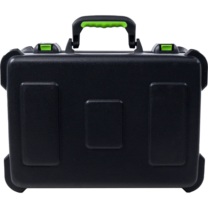 SBG Estuche de Transporte de Polietileno para 6 Micrófonos Inalámbricos con Espacio para Pilas, Cierre TSA 1