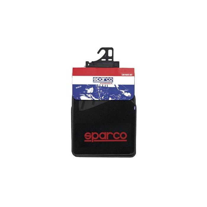 SPARCO SPC1903 Alfombra Moqueta Roja 4 Piezas con Talonera Antideslizante, Ajuste Universal, Fácil Limpieza, Diseño Deportivo 3 SPARCO SPC1903 Alfombra Moqueta Roja 4 Piezas con Talonera Antideslizante, Ajuste Universal, Fácil Limpieza, Diseño Deportivo 3