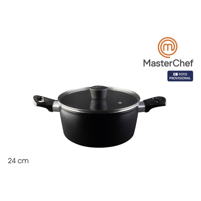 Cacerola Con Tapa MasterChef 24 cm (4 Unidades) 1 Cacerola Con Tapa MasterChef 24 cm (4 Unidades) 1