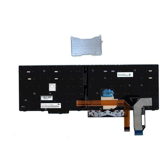 Lenovo Teclado USB con Cable y Teclado Numérico, Diseño Francés, Teclas Retroiluminadas, Compatible con Lenovo ThinkStation y ThinkPad 1