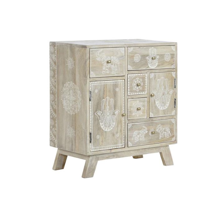Cajonera DKD Home Decor Natural Madera de mango 61 x 33,5 x 68,5 cm Cajonera DKD Home Decor Natural Madera de mango 61 x 33,5 x 68,5 cm