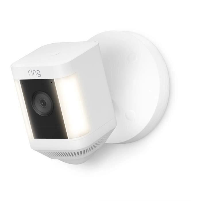 Cámara de vigilancia enchufable RING Spotlight Plus - Blanca - UE 1 Cámara de vigilancia enchufable RING Spotlight Plus - Blanca - UE 1