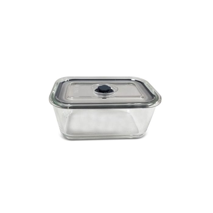 Recipiente Basicos DKD Home Decor Transparente 12.3 x 7.5 x 17 cm Recipiente Basicos DKD Home Decor Transparente 12.3 x 7.5 x 17 cm