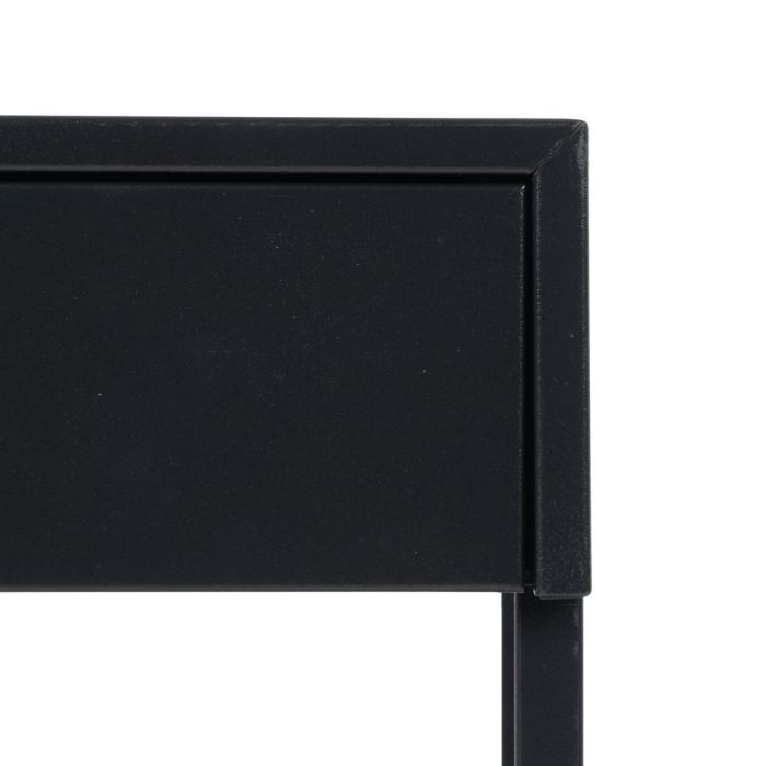 Mesita Negro Acero 43 X 41 X 50 cm