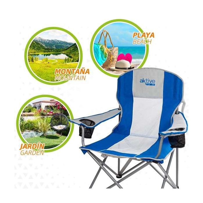 Silla relax deportiva plegable 57x60x97cm 4 Silla relax deportiva plegable 57x60x97cm 4
