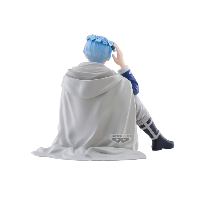 Banpresto Figura Himmel Frieren Beyond Journey's End Espresto 15 cm con Corona de Flores Azules PVC Coleccionable 2 Banpresto Figura Himmel Frieren Beyond Journey's End Espresto 15 cm con Corona de Flores Azules PVC Coleccionable 2