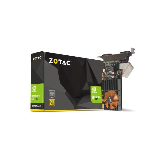 Zotac GeForce GT 710 NVIDIA 2 GB GDDR3 ZT-71310-10L Tarjeta Gráfica 7
