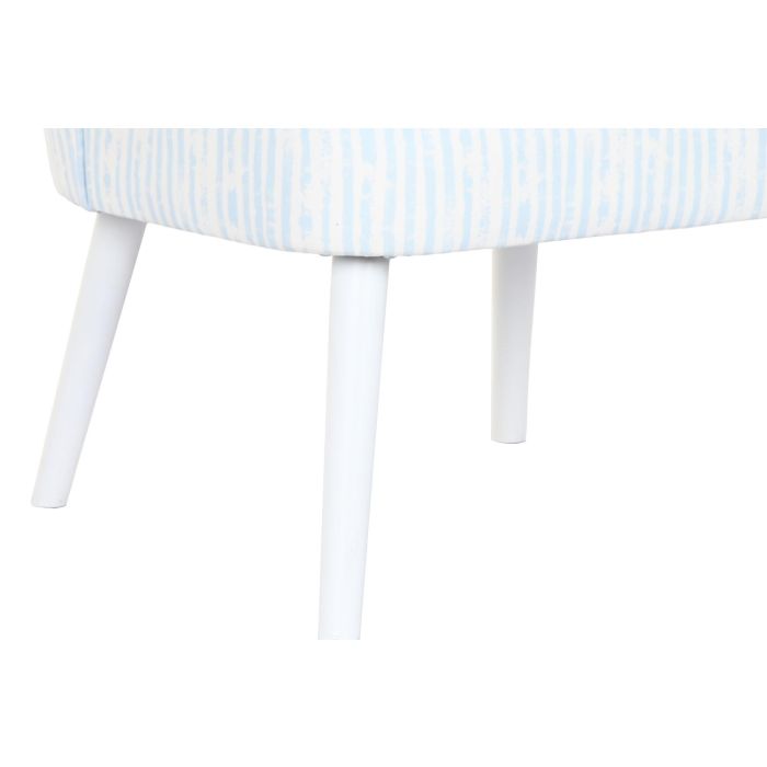 DKD Home Decor Sillón Mediterráneo Sea Breeze Azul Blanco Rayas Poliéster Madera Desmontable Altura Asiento 47cm 73x67x85 cm 3 DKD Home Decor Sillón Mediterráneo Sea Breeze Azul Blanco Rayas Poliéster Madera Desmontable Altura Asiento 47cm 73x67x85 cm 3