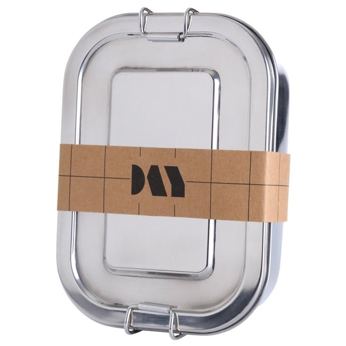 Day Fiambrera 1 L Acero Inoxidable 18x13x7 cm 2 Day Fiambrera 1 L Acero Inoxidable 18x13x7 cm 2