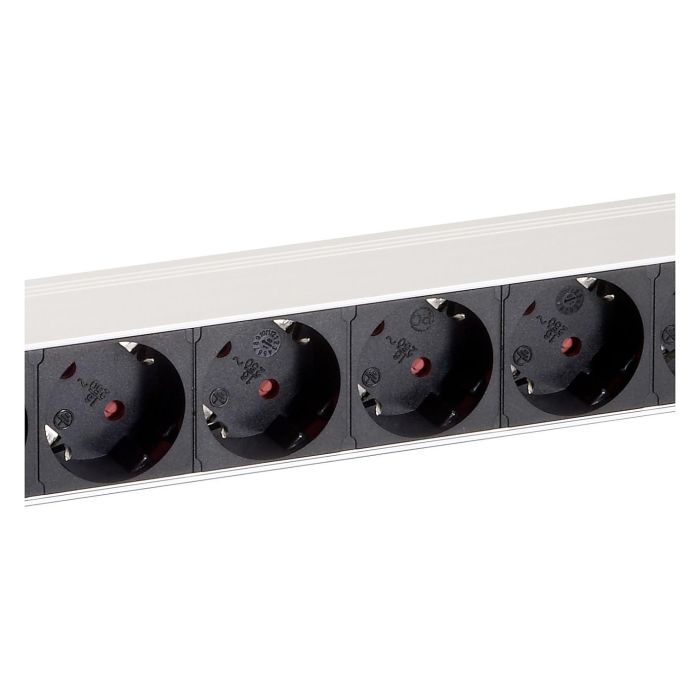 EQUIP REGLETA ALIMENTACION ALUMINIO RACK 19" 1U 8 TOMAS CON INTERRUPTOR 2