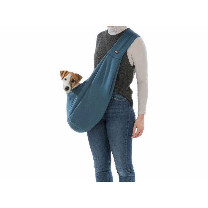 Bolso Bandolera para Mascotas Trixie Soft Azul Gris claro 22 × 20 × 60 CM 2 Bolso Bandolera para Mascotas Trixie Soft Azul Gris claro 22 × 20 × 60 CM 2